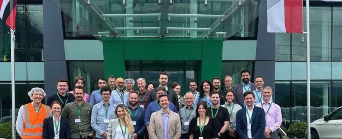 Group photo at Resilux